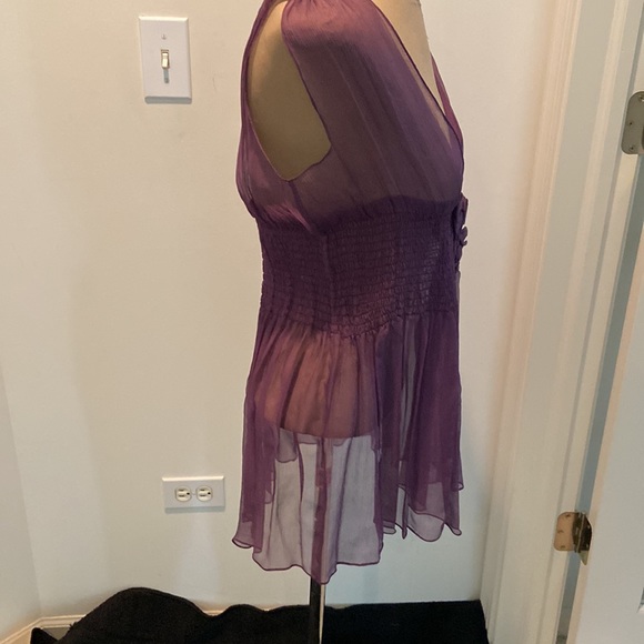 Sheer Silk Blouse - Picture 3 of 10